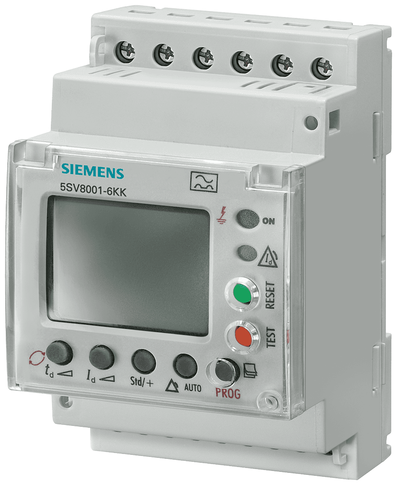 Differential current monitoring device Digital 4-channel by Siemens
