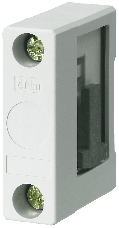 N/PE busbar support F R flat copper profiles for 5/10 mm busbars by Siemens