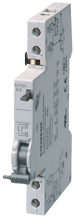 auxiliary switch with test button 2 NO by Siemens