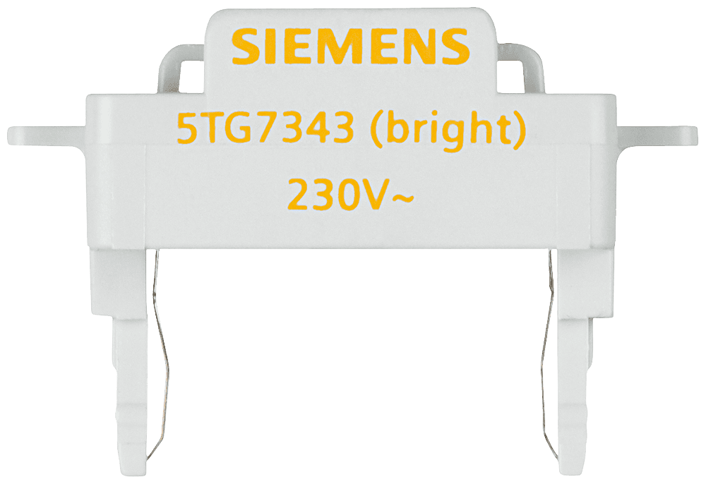DELTA switches and pushbutton switches LED lamp insert Super-bright 230 V/50 Hz by Siemens