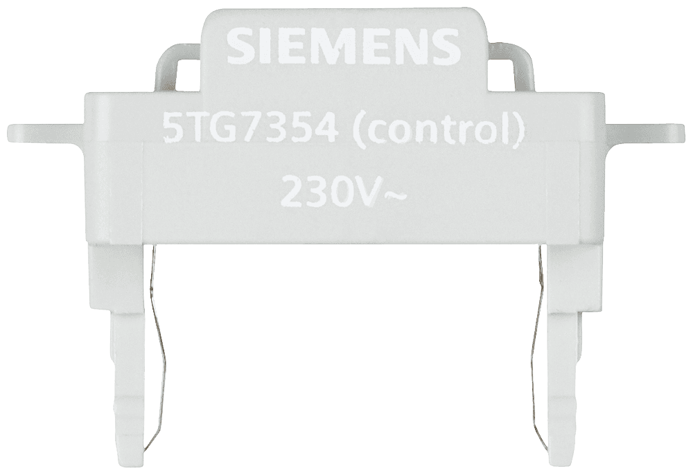 DELTA switches and pushbutton switches LED lamp insert for control function 230 V/50 Hz by Siemens