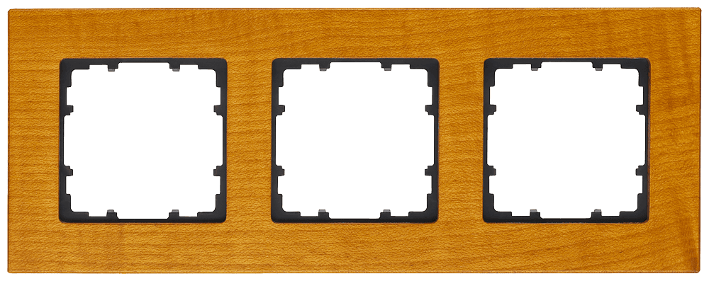 MIRO frame 3-fold wood cherry tree Color shade due to treatment by Siemens