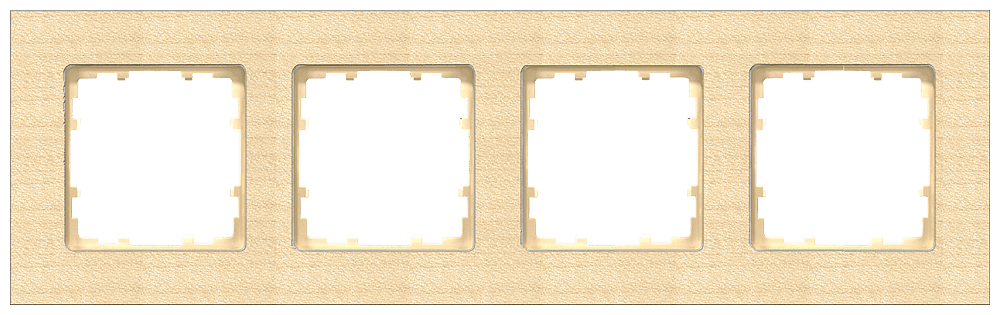 DELTA miro Frame 4-fold Authentic material wood Wood type maple Dimensions 303x 90 mm by Siemens