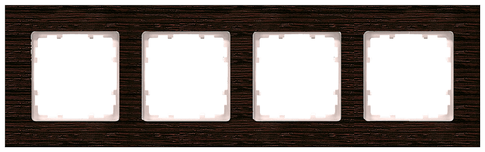 MIRO frame 4-fold wood wenge Color shade due to treatment by Siemens