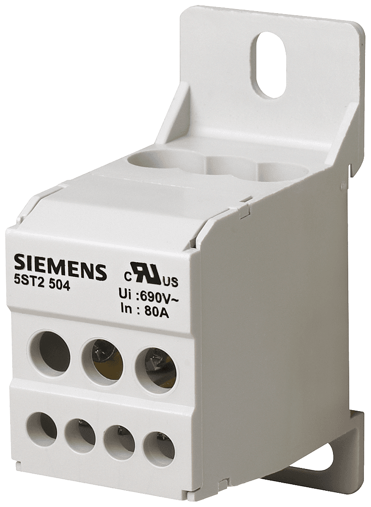 distribution block 1-pole by Siemens