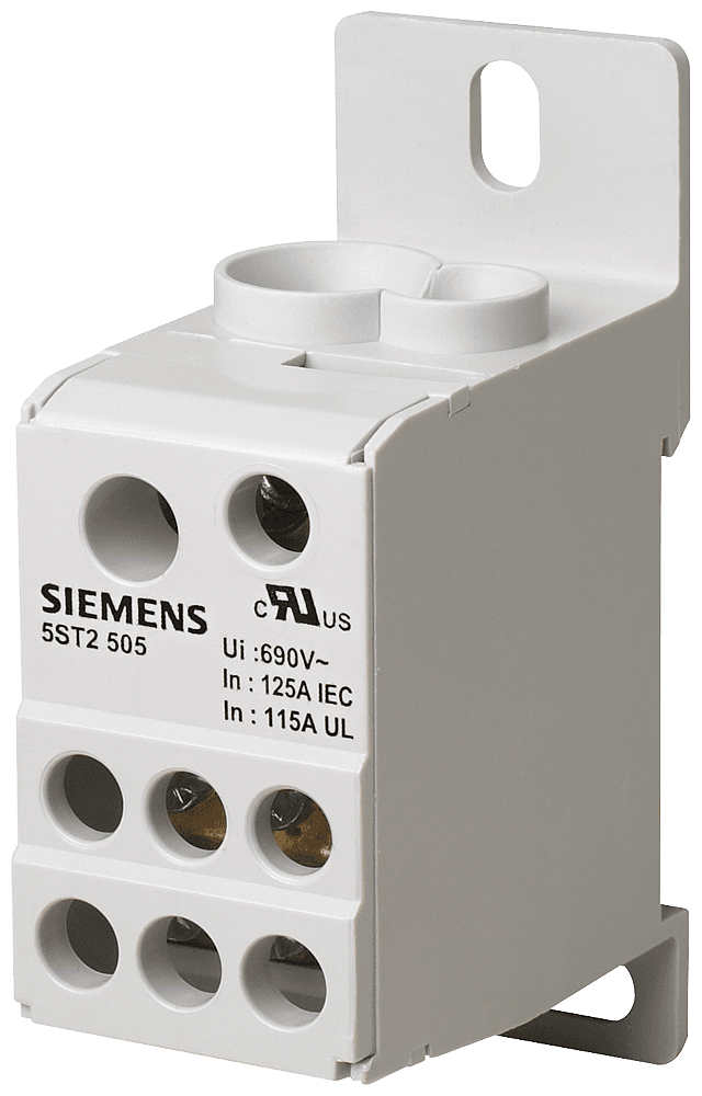 distribution block 1-pole by Siemens
