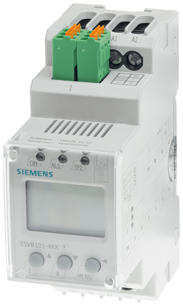 modular residual current device type B by Siemens