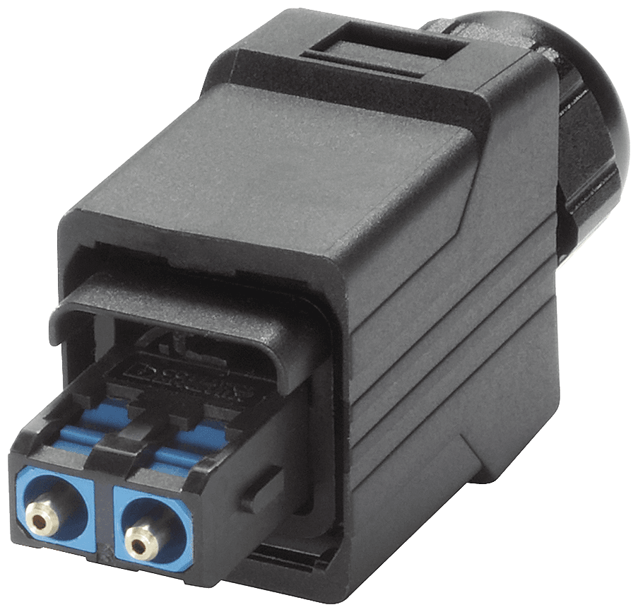 IE SC RJ POF plug PRO FOC Connector for on-site assembly with POF FOC cables (packing unit 1 duplex plug). by Siemens