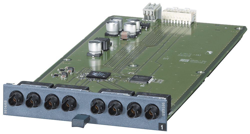 SCALANCE X accessory; Media module MM991-4LD; 4x 100 Mbit/s BFOC ports by Siemens