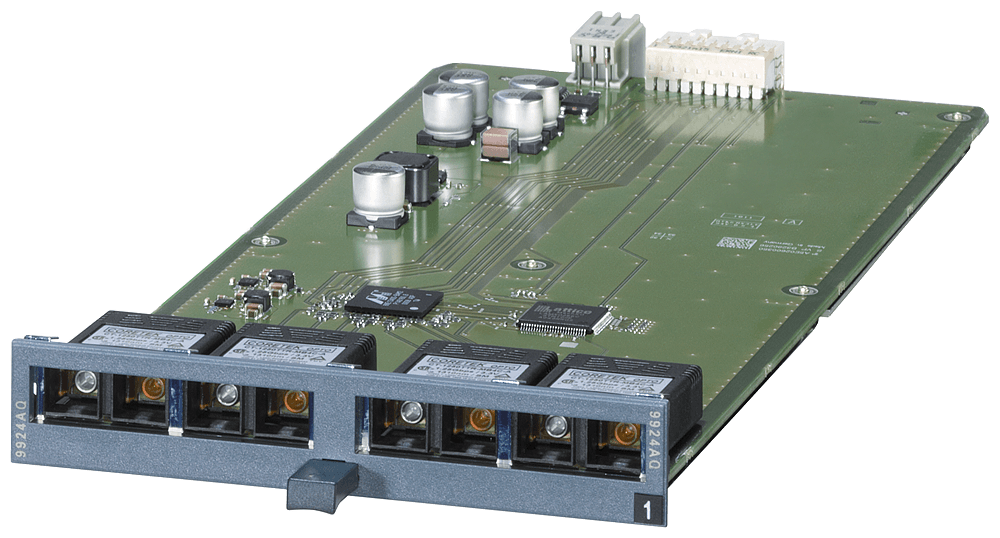 SCALANCE X accessory; Media module MM991-4; 4x 100 Mbit/s BFOC ports by Siemens