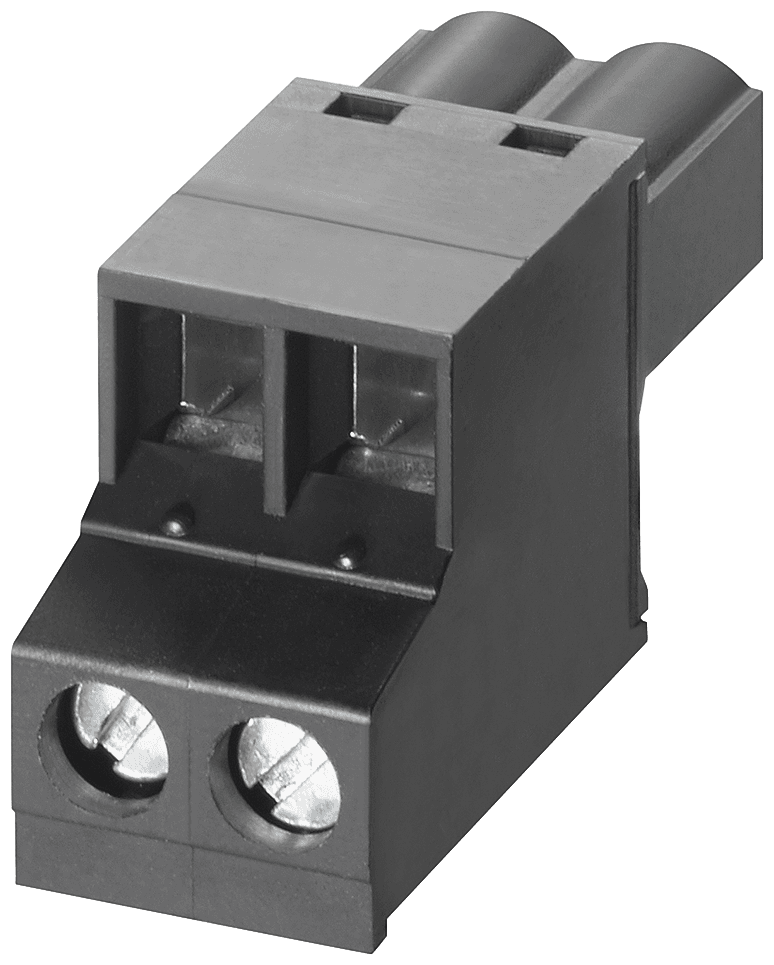 2-pole terminal block for Signaling contact (24 V DC); for SCALANCE X/W/S/M; 1 pack=5 units; spare part. by Siemens