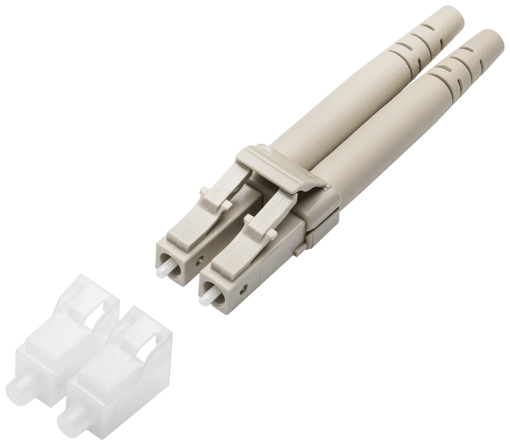 FC FO LC plug for on-site assembly to FC FOC cables (62.5/200/230) Pack: 10 units duplex plugs by Siemens