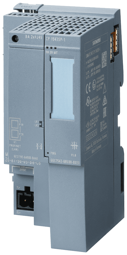 SIPLUS ET 200SP CP 1543SP-1 ISEC based on 6GK7543-6WX00-0XE0 with conformal coating by Siemens