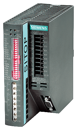 SITOP DC UPS module 24 V/6 A uninterruptible power supply with serial interface input: 24 V DC/6.85 A output: 24 V DC/6 A by Siemens