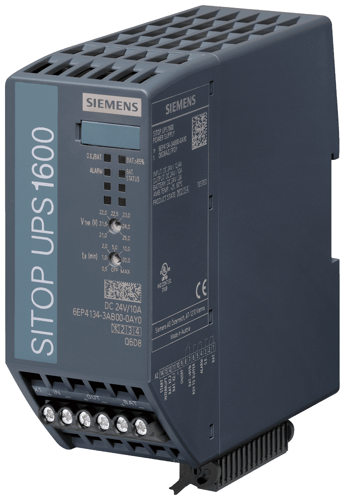SIPLUS PS UPS1600 DC 24V/ 10 A rail based on 6EP4134-3AB00-0AY0 with conformal coating by Siemens