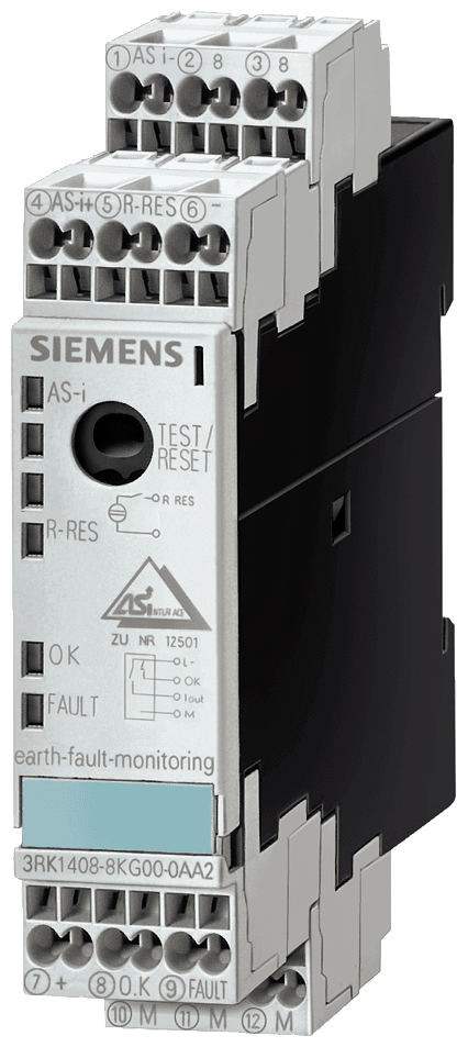 AS-i ground fault module IP20 S22.5 by Siemens