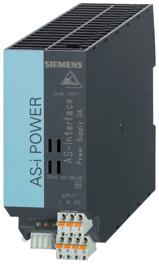 AS-i Power 3A 120 V/230 V AC AS-Interface power supply unit by Siemens