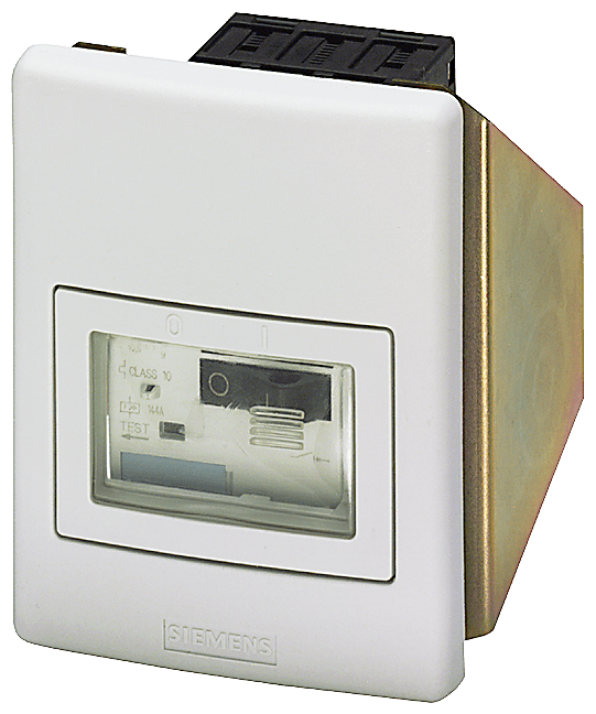 Molded plastic front plate Degree of protection IP55 with actuator diaphragm and holder for circuit breaker Size S00 by Siemens