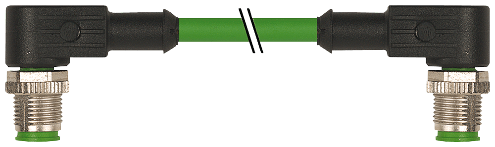 bus cable for PROFINET pre-assembled on two sides 4-core by Siemens