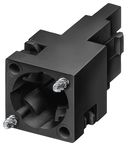Holder for contact blocks flat connector terminal by Siemens