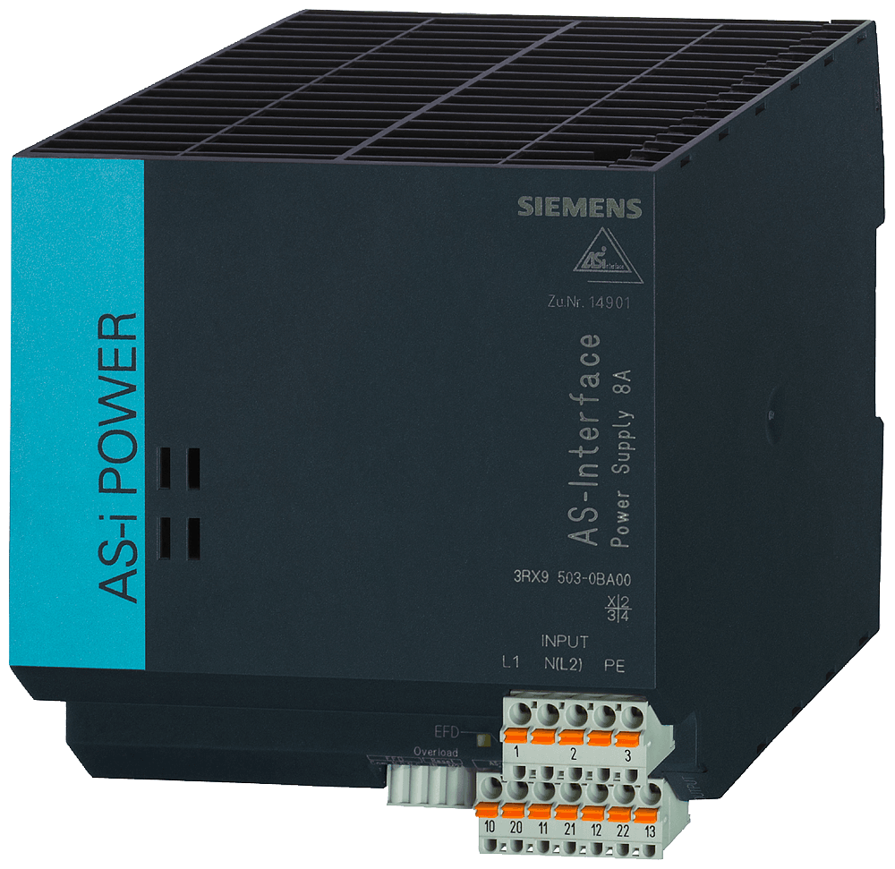 AS-i Power 8 A 120 V / 230-500 V AC AS-Interface power supply unit by Siemens