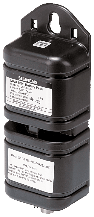 Accessory SITRANS FM MAG8000 External battery IP68/NEMA 6P with connector 4D cells (3.6V by Siemens