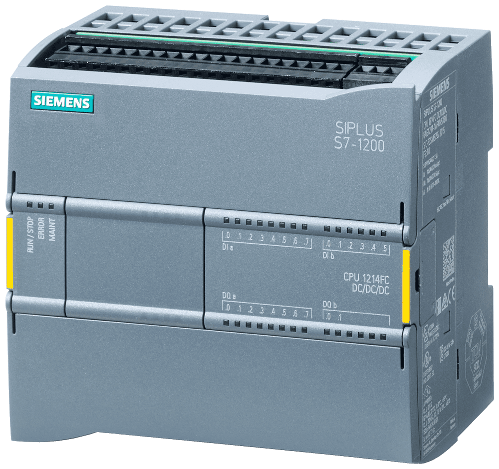 SIPLUS S7-1200 CPU 1214FC DC/DC/relay based on 6ES7214-1HF40-0XB0 with conformal coating by Siemens