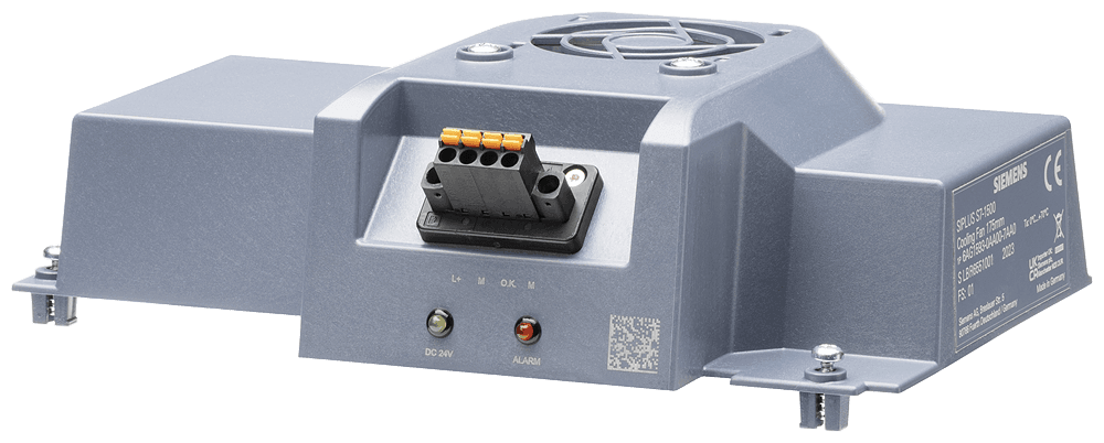 SIPLUS S7-1500 cooling fan 175 mm with conformal coating 0...+70 °C suitable for the following CPUs: SIPLUS S7-1500 CPU 1518-4 (6AG1518-4AP00-4AB0); SIPLUS S7-1500 CPU 1518F-4 (6AG1518-4FP00-4AB0); SIPLUS S7-1500 CPU 1518-4 MFP (6AG1518-4AX00-4AC0) by Siemens