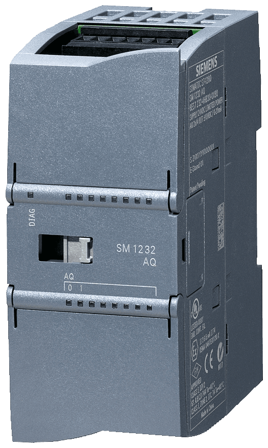 SIPLUS S7-1200 SM 1232 4AQ based on 6ES7232-4HD32-0XB0 with conformal coating by Siemens