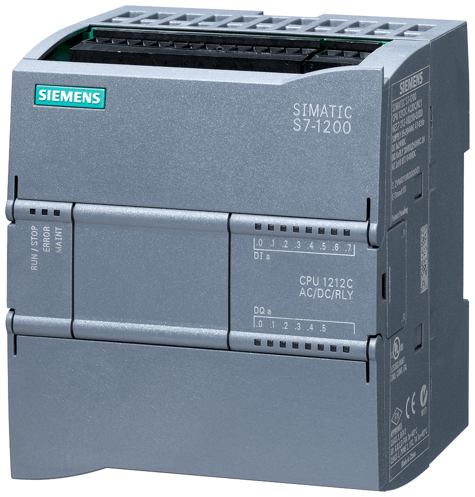 SIPLUS S7-1200 CPU 1212C AC/DC/relay based on 6ES7212-1BE40-0XB0 with conformal coating by Siemens