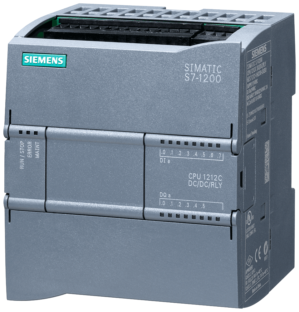 SIPLUS S7-1200 CPU 1212C DC/DC/relay based on 6ES7212-1HE40-0XB0 with conformal coating by Siemens