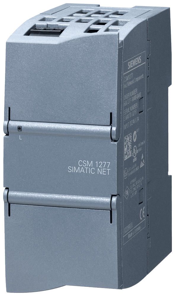 SIPLUS NET CSM 1277 -40...+70 °C with conformal coating based on 6GK7277-1AA10-0AA0 Compact Switch Module CSM 1277 connection SIMATIC S7-1200 and up to 3 further nodes to Industrial Ethernet with 10/100 Mbit/s by Siemens