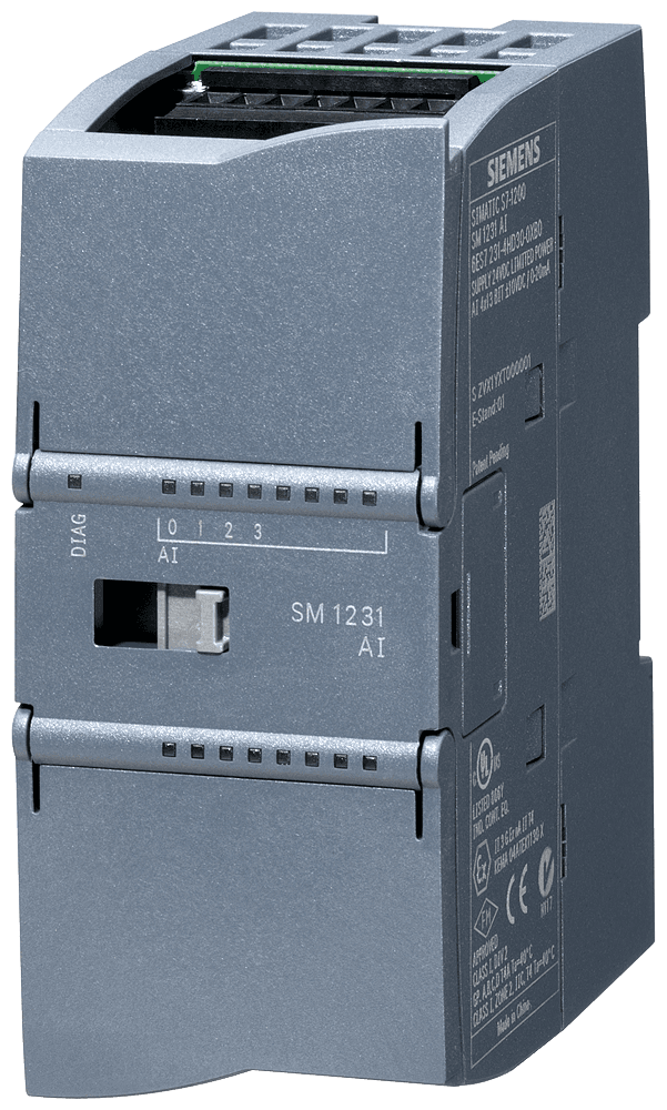 SIPLUS S7-1200 SM 1231 8AI based on 6ES7231-4HF32-0XB0 with conformal coating by Siemens