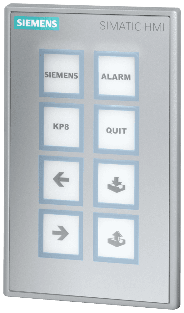 SIPLUS HMI KP8 PN based on 6AV3688-3AY36-0AX0 with conformal coating by Siemens