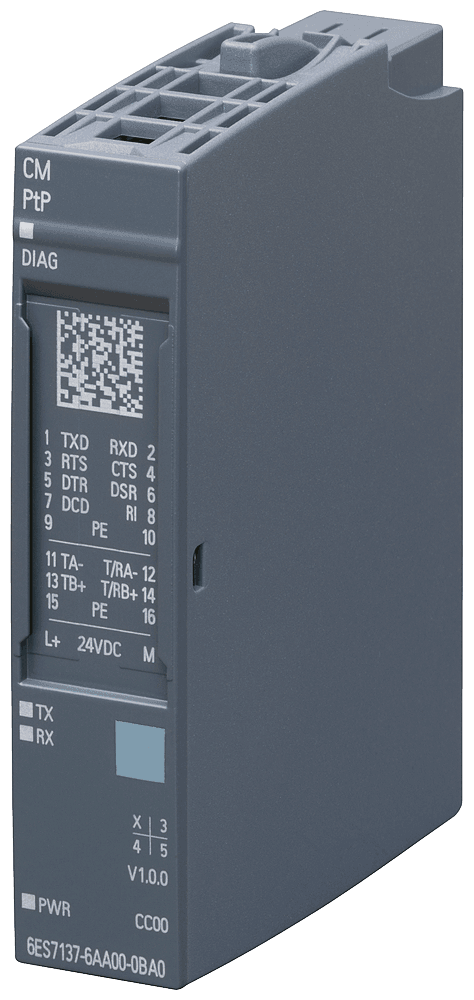 SIPLUS ET 200SP CM PTP based on 6ES7137-6AA01-0BA0 with conformal coating by Siemens