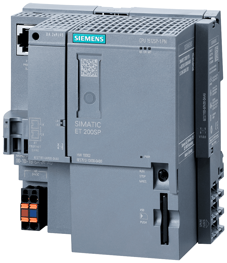 SIPLUS ET 200SP CPU 1512SP-1 PN rail based on 6ES7512-1DK01-0AB0 with conformal coating by Siemens