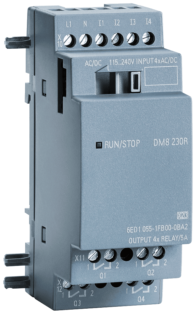 SIPLUS LOGO! DM8 230V based on 6ED1055-1FB00-0BA2 with conformal coating by Siemens