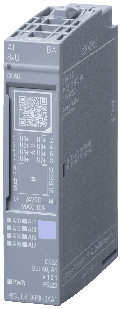 SIPLUS ET 200SP AI 8xU Basic by Siemens