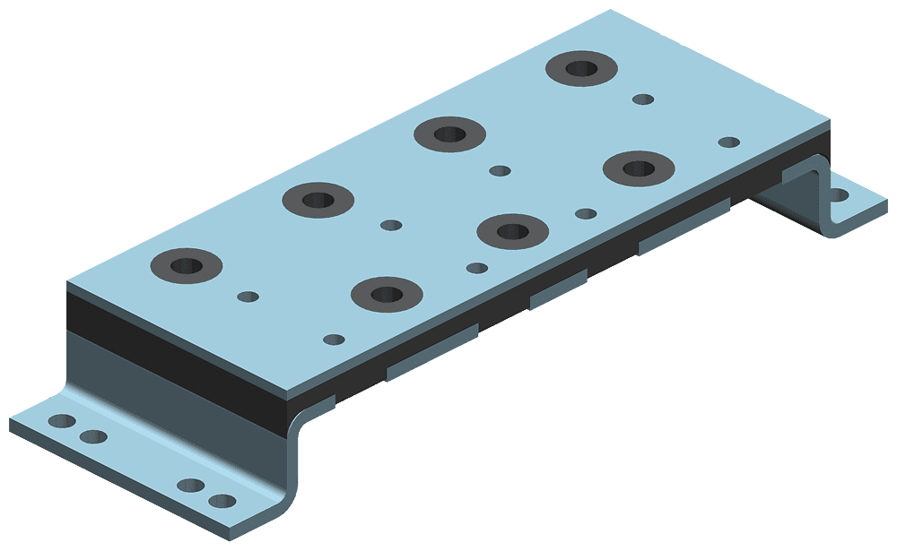 SIDOOR rubber-bonded metal mounting rubber-bonded metal by Siemens