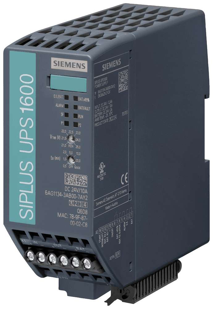 SIPLUS PS UPS1600 10A PN based on 6EP4134-3AB00-2AY0 with conformal coating by Siemens