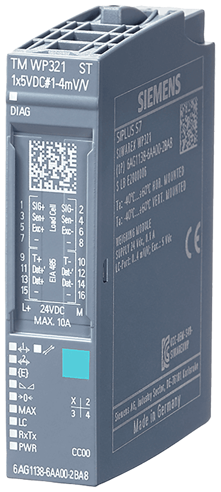 SIPLUS ET 200SP WP321 based on 7MH4138-6AA00-0BA0 with conformal coating by Siemens