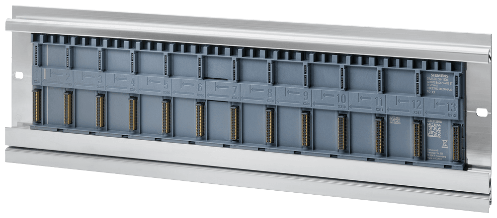 SIPLUS S7-1500 act. backplane 12 slot based on: 6ES7590-0BL00-0AA0 with conformal coating by Siemens