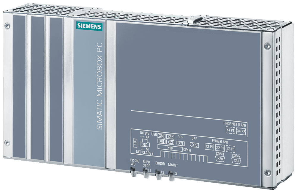 Process Control System client based on IPC427E; Core I5-6442EQ; 8 GB DDR4 2400SDRAM by Siemens