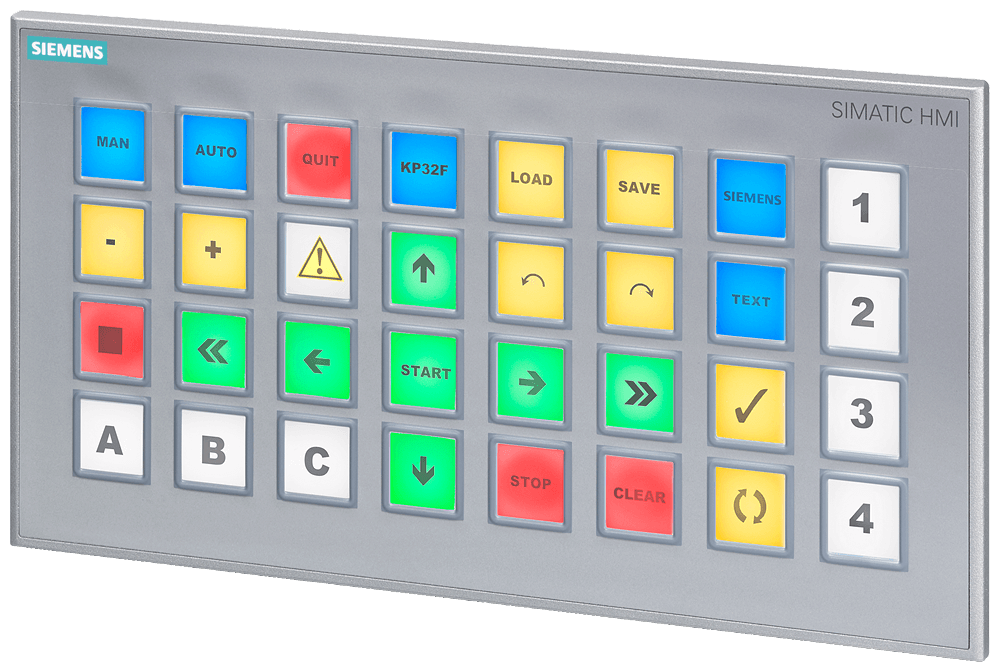 SIPLUS HMI KP32F PN based on 6AV3688-3EH47-0AX0 with conformal coating by Siemens