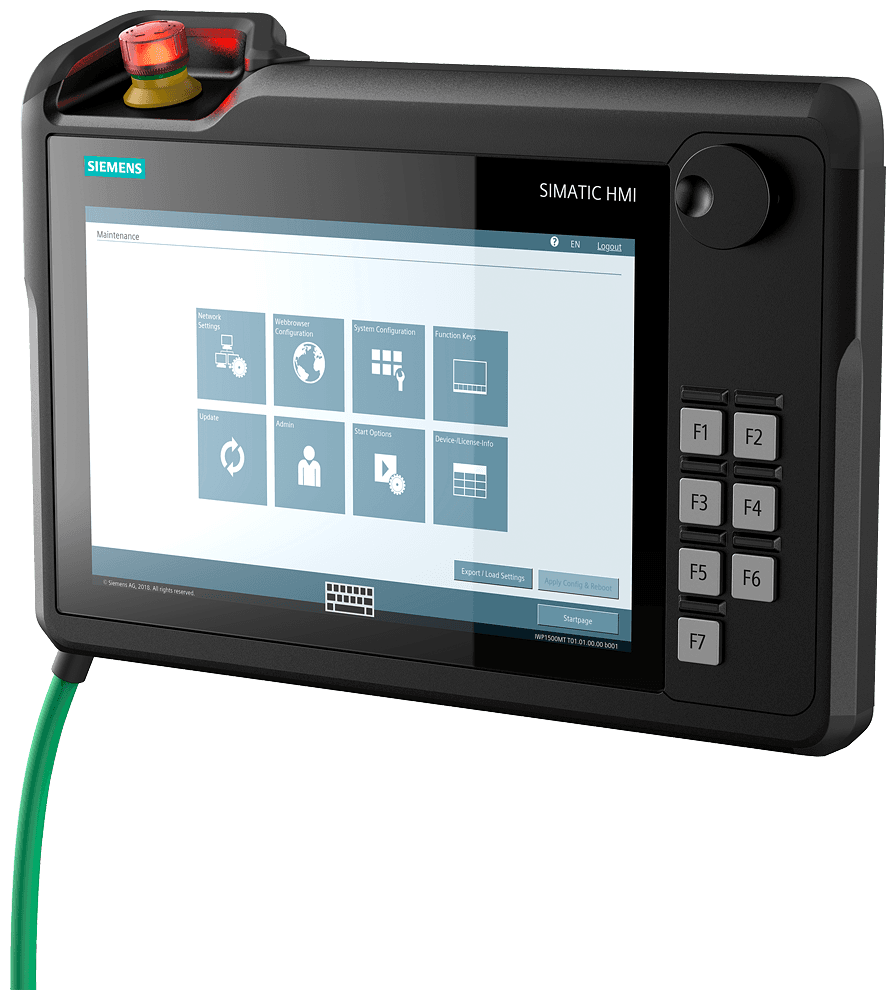 SIMATIC HMI IWP10F Mobile WebClient by Siemens