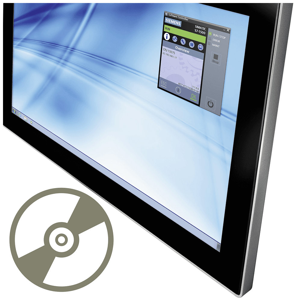SIMATIC S7-1500 Software Controller CPU 1507S Single License for 1 installation by Siemens