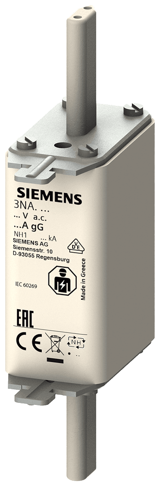 LV HRC fuse element by Siemens