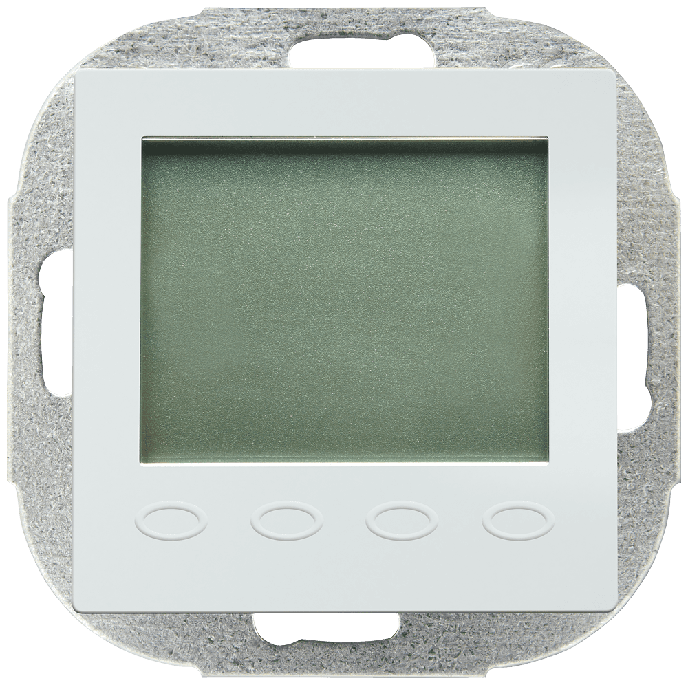 DELTA I system ROOM TEMPERATURE CONTROLLER PROGRAMMABLE POLAR WHITE by Siemens