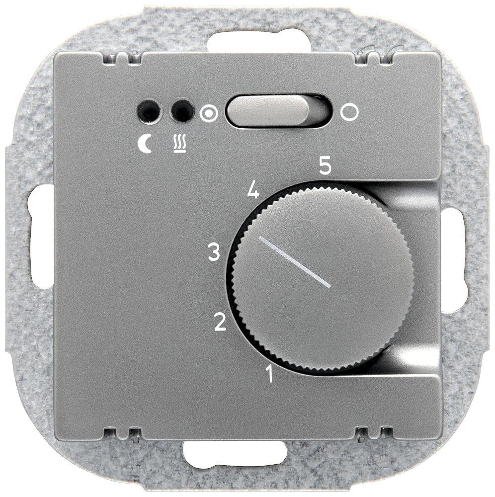 DELTA I-system ROOM TEMPERATURE CONTROLLER FOR UNDERFLOOR HEATING ALUMINIUMMETALLIC by Siemens