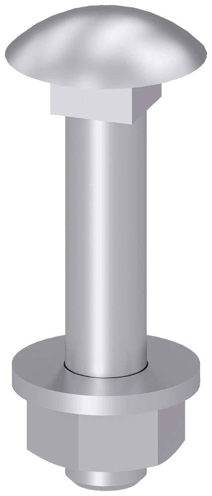 Screw set truss-head screw M10 x 55 by Siemens